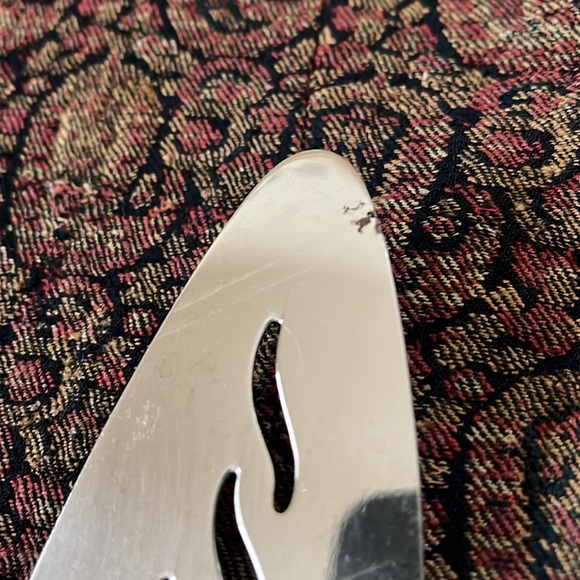 Life Time Stainless Thailand Red Handle Flatware and Server - Picture 4 of 7